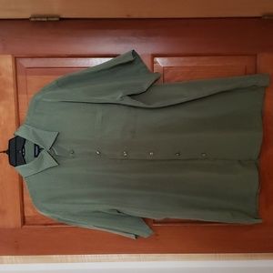 Mens short sleeve dress shirt